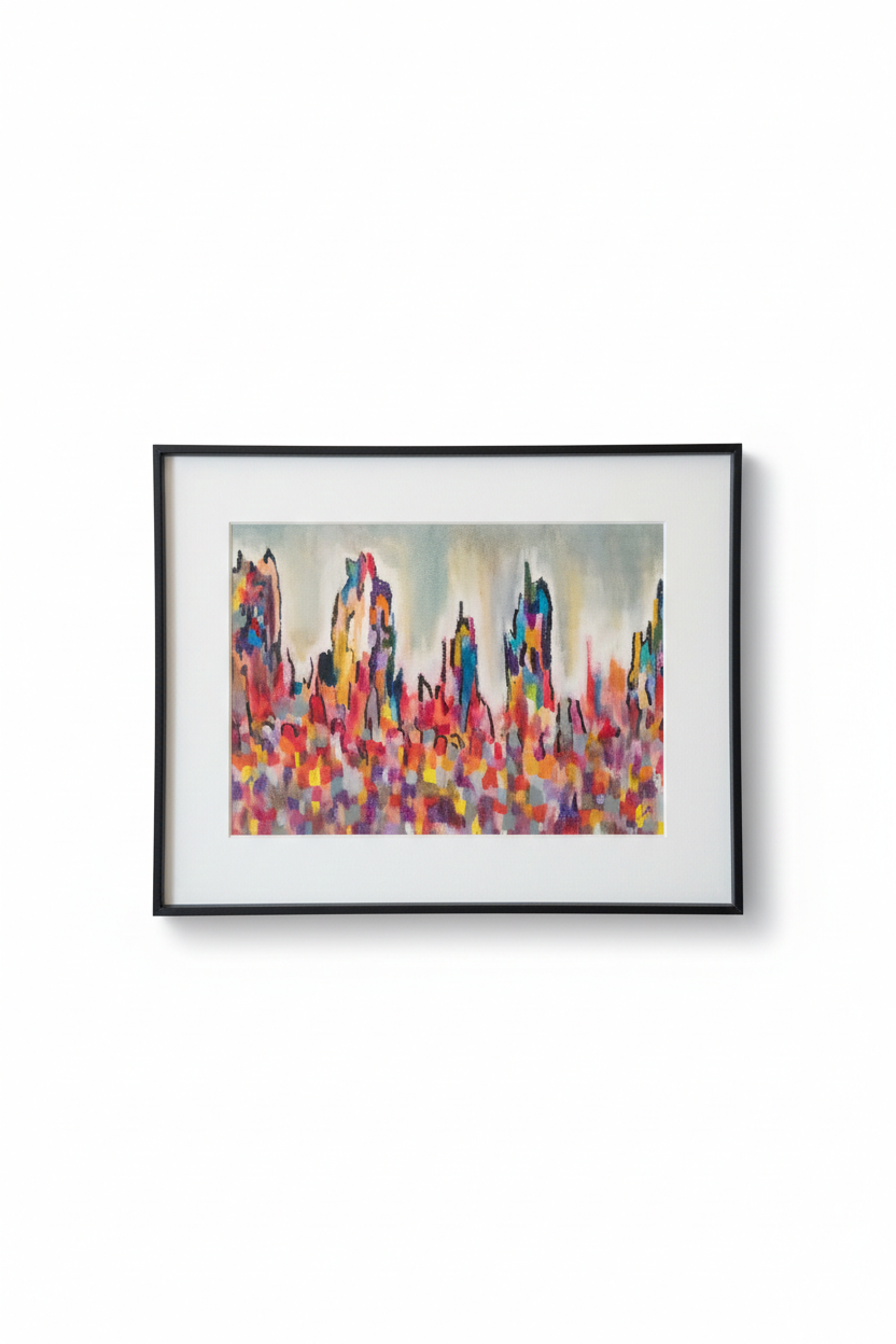 Cuadro abstracto Calma